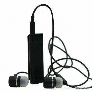 Bluetooth Stereo Headset with Clip, Supports Bluetooth 4.0+ EDR